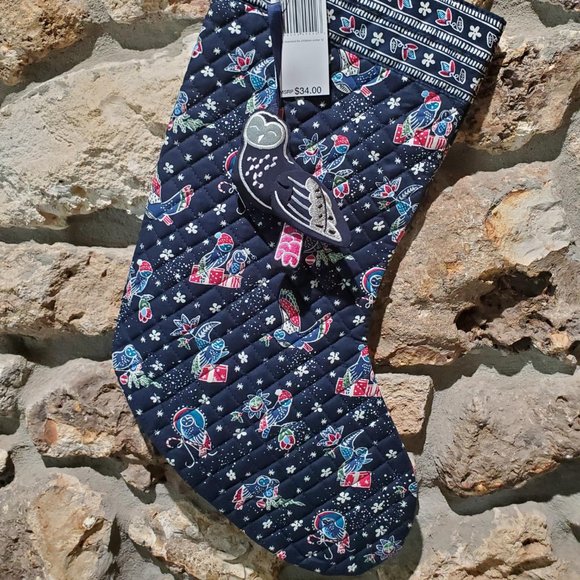 Vera Bradley Holiday Nwt Vera Bradley Stocking Ornament Set Holiday